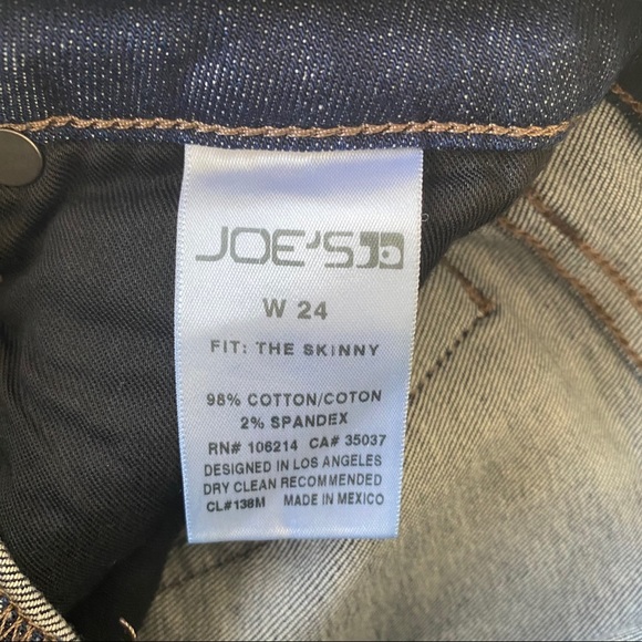 🔥SALE $18🔥 JOE’S Jeans 🆕 NWT Skinny dark wash - Picture 8 of 13